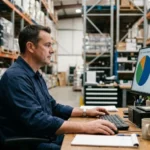 Inventory manager using ABC Analysis to classify inventory and prioritize stock control in a modern warehouse