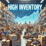 Overstocked warehouse with excess inventory impacting business cash flow and operational efficiency.